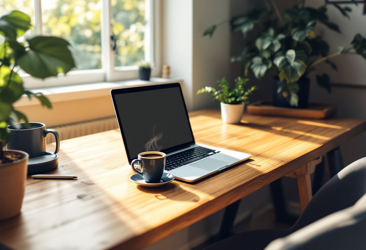 Télétravail : ma routine de travail pour garder le rythme